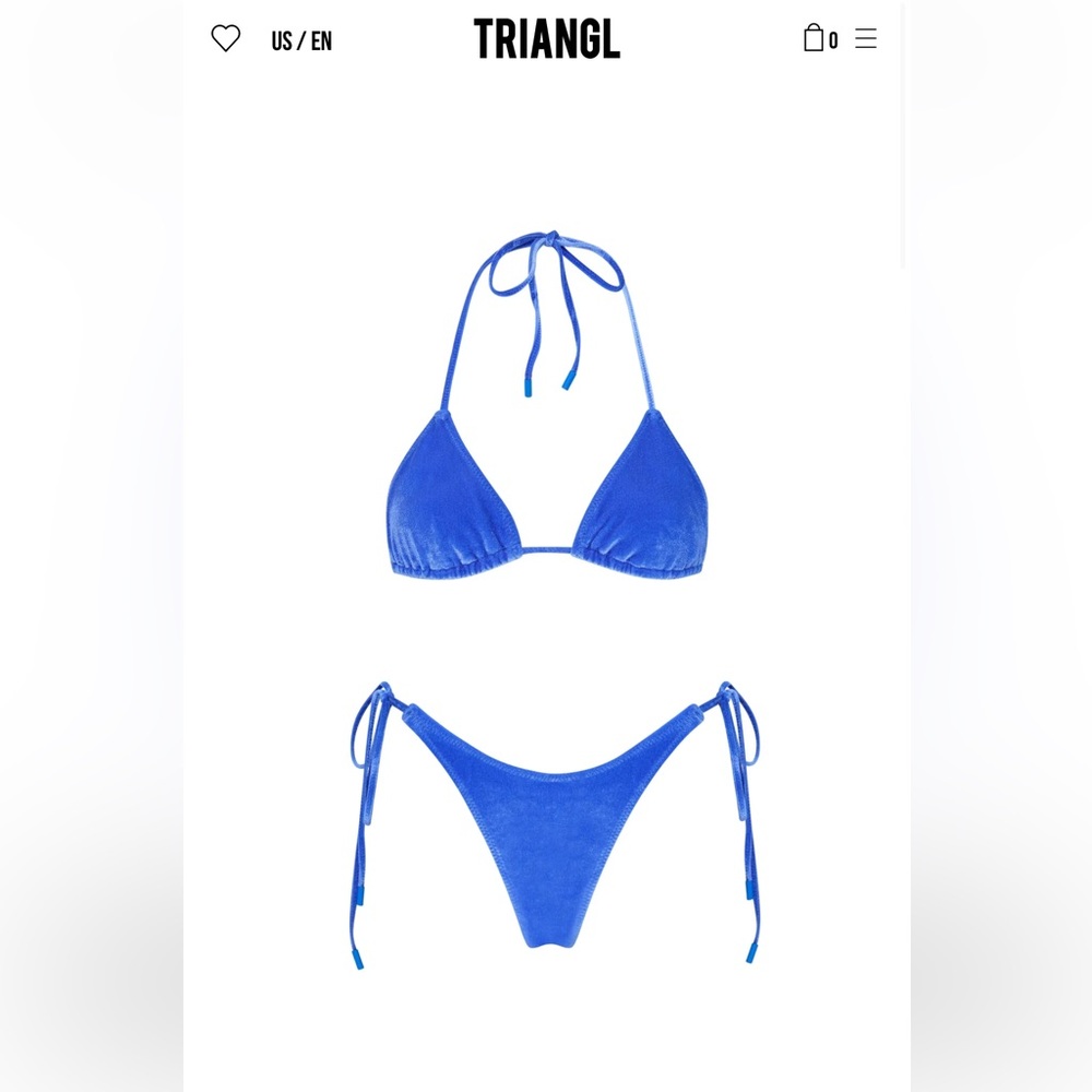 TRIANGL BLUE BIKINI